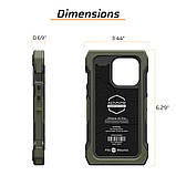 Чохол протиударний Juggernaut IPHONE 15 PRO ADVNTR PHONE CASE, Розмір: Medium, Колір: FDE, фото 6