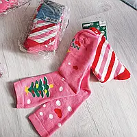 Дитячі новорічні теплі шкарпетки, розміри 27 - 42, на вік 4-14 років