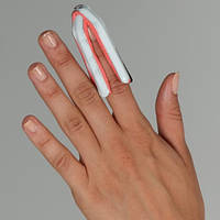 Ортез для пальца руки вместо гипсовой повязки при переломах, шина для фаланг пальцев Orthopoint SL-604, Размер