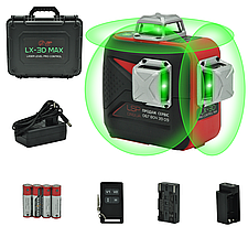 Лазерний рівень нівелір LSP LX-3D  PRO CONTROL MAX OSRAM ( в кейсі ) гарантія 2 роки!