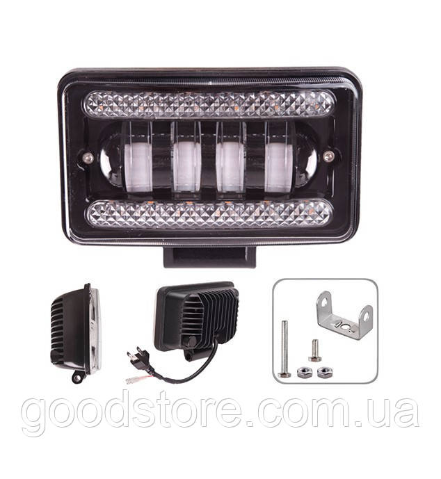 Фара LED ближнє світло 40W+ DRL/9-36V/4LED LP-7716