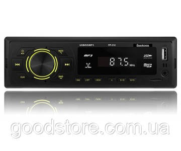 Бездисковий MP3/SD/USB/FM програвач FANTOM FP-312 G BT