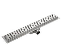 Трап підлоговий душовий KOER FD01-70x500мм Silver-gray