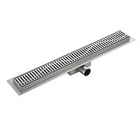 Трап підлоговий душовий KOER FD35-70x400 Silver-gray