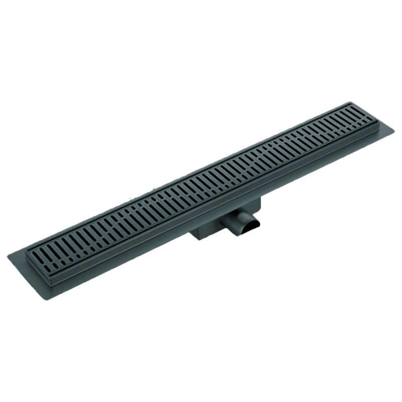 Трап підлоговий душовий KOER FD35-70x700 Graphite