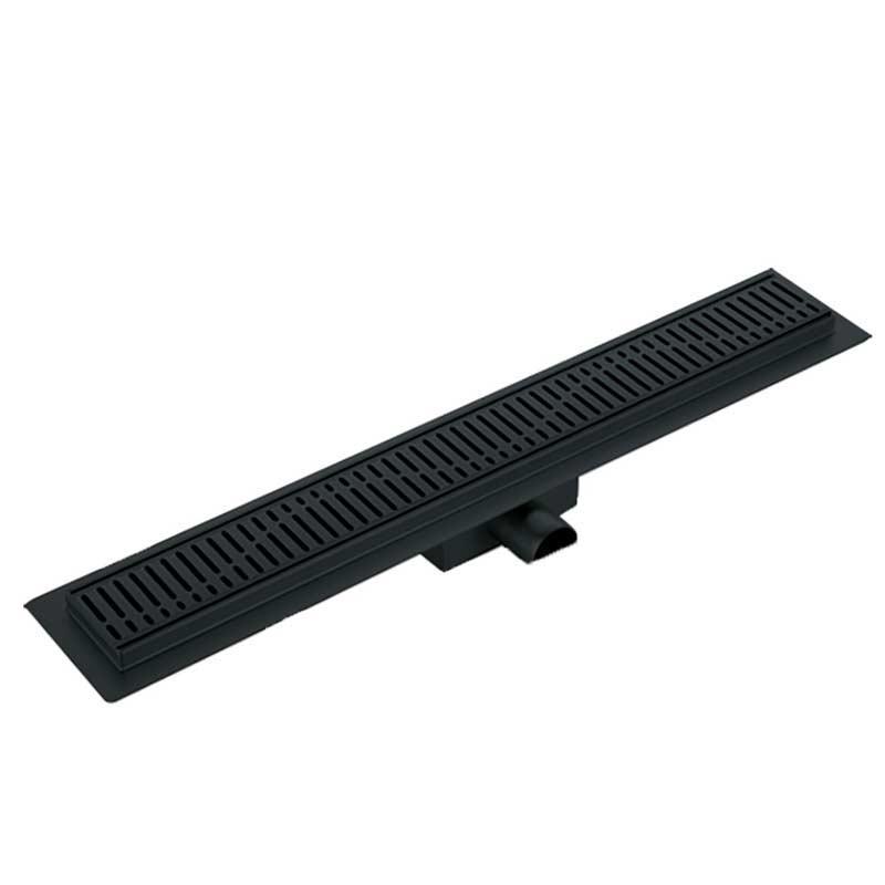 Трап підлоговий душовий KOER FD35-70x800 Black
