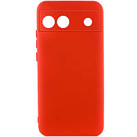 Чехол Silicone Cover Lakshmi Full Camera (A) для Google Pixel 6a Full camera, Червоний/Red