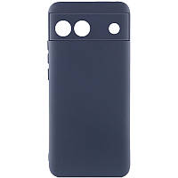 Чехол Silicone Cover Lakshmi Full Camera (A) для Google Pixel 6a Full camera, Синій/Midnight Blue