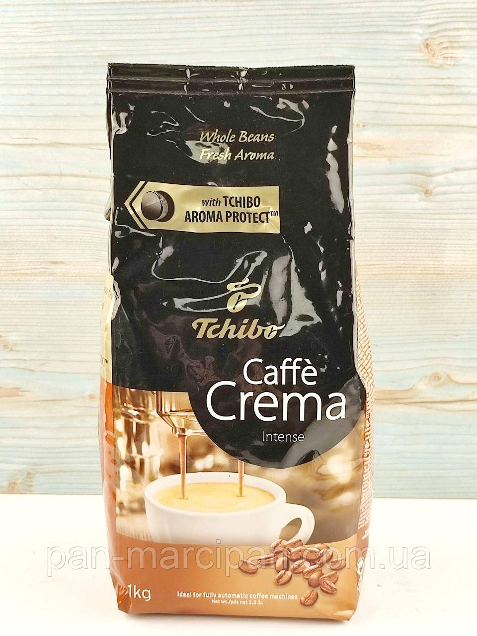 Кава зернова Tchibo Caffe Crema Intense 1 кг Німеччина
