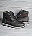 Чоловічі зимові черевики великого розміру 46-48, зимові чоловічі черевики шкіряні від виробника (код:ВЛ-34-батал), фото 4