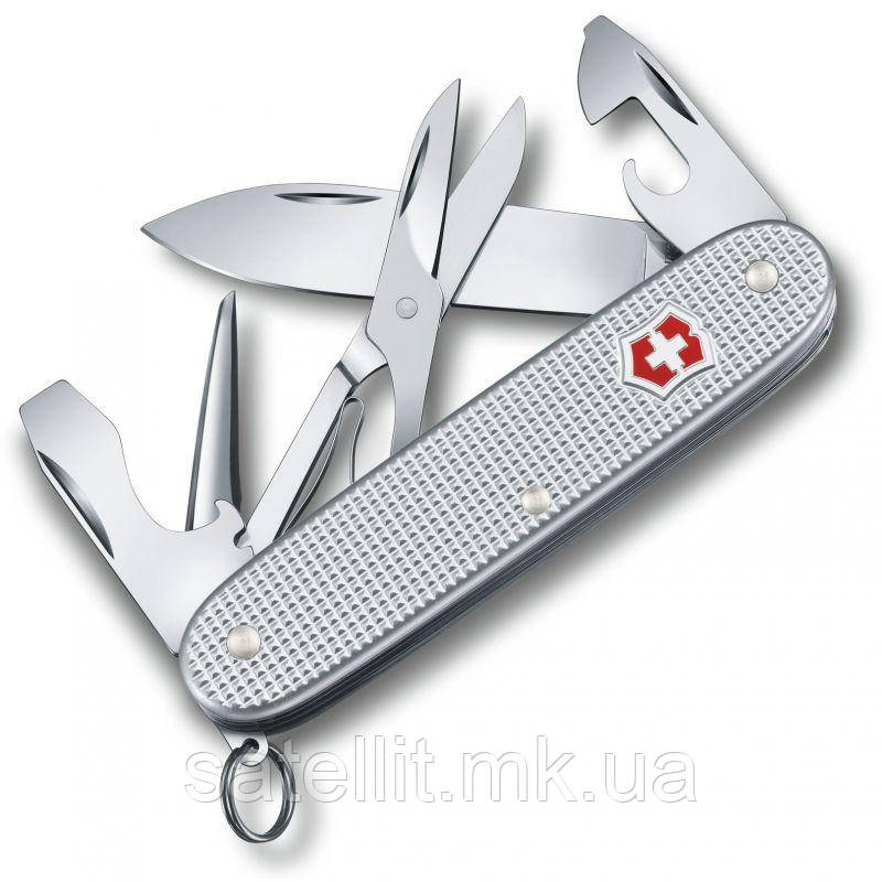 Ніж Вікторінокс PIONEER X 93мм/3с/9функ/рифл.сріб/кернер/ніжн, Vx08231.26
