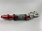 Брелок червоно-сріблястий амортизатор в зборі, Авто брелок для автомобільних ключів, фото 5