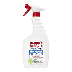 Засіб-антигадин для котів Nature's Miracle (Нейчерс Міракл) No More Spraying & Odor Remover 709 мл