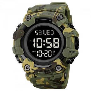 Годинник наручний SKMEI 1968CMGN, green camo, фото 1
