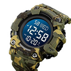 Годинник наручний SKMEI 1968CMGN, green camo, фото 4