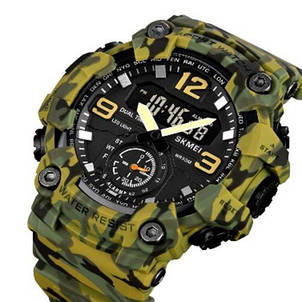 Годинник наручний SKMEI 1965CMGN, camo green, фото 3