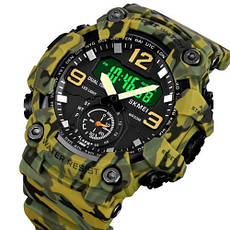 Годинник наручний SKMEI 1965CMGN, camo green, фото 5