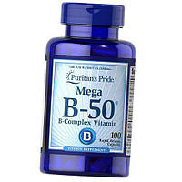 Витамины группы В Vitamin B-50 Complex Caps Puritan's Pride 250капс (36367222)