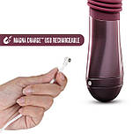 Пульсатор для точки G Blush Temptasia – Trixie Thrusting Dildo – Wine Red, 3 швидкості - SO8835, фото 3