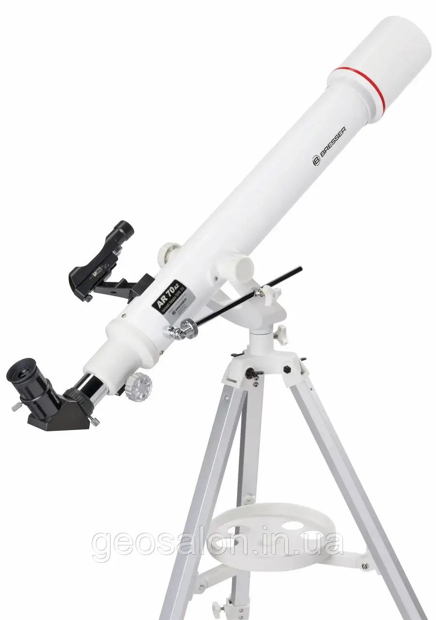 Телескоп Bresser NANO AR-70/700 AZ з сонячним фільтром та адаптером до смартфона