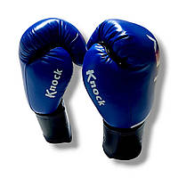 Боксерские перчатки LEV SPORT 14 oz комбинированные сине-черные