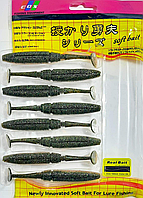 Силикон съедобный EOS Real Bait 30100WH 10cm (8pcs)