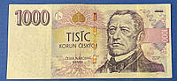 Банкнота Чехії 1000 крон 2008 р. VF