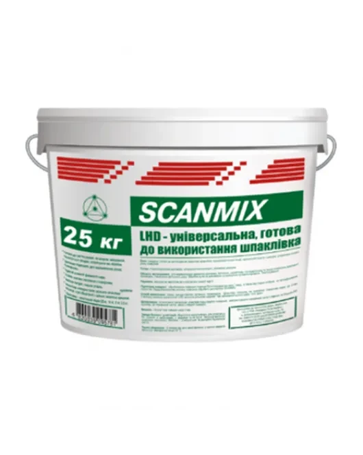 Scanmix LHD Шпаклівка фінішна 25кг