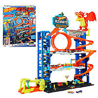 Hot Wheels City Ultimate Garage HKX48 Трек Хот Вилс Легендарный гараж