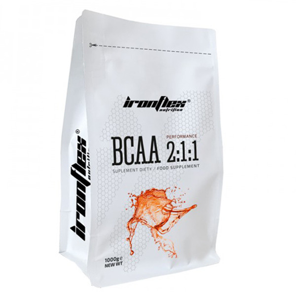 ВСАА в порошку BCAA 2:1:1 Performance Iron Flex 1000 г Фруктовий пунш (28291002)