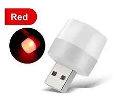 Міні USB LED Лампочка 5V/1W (червоне світло)