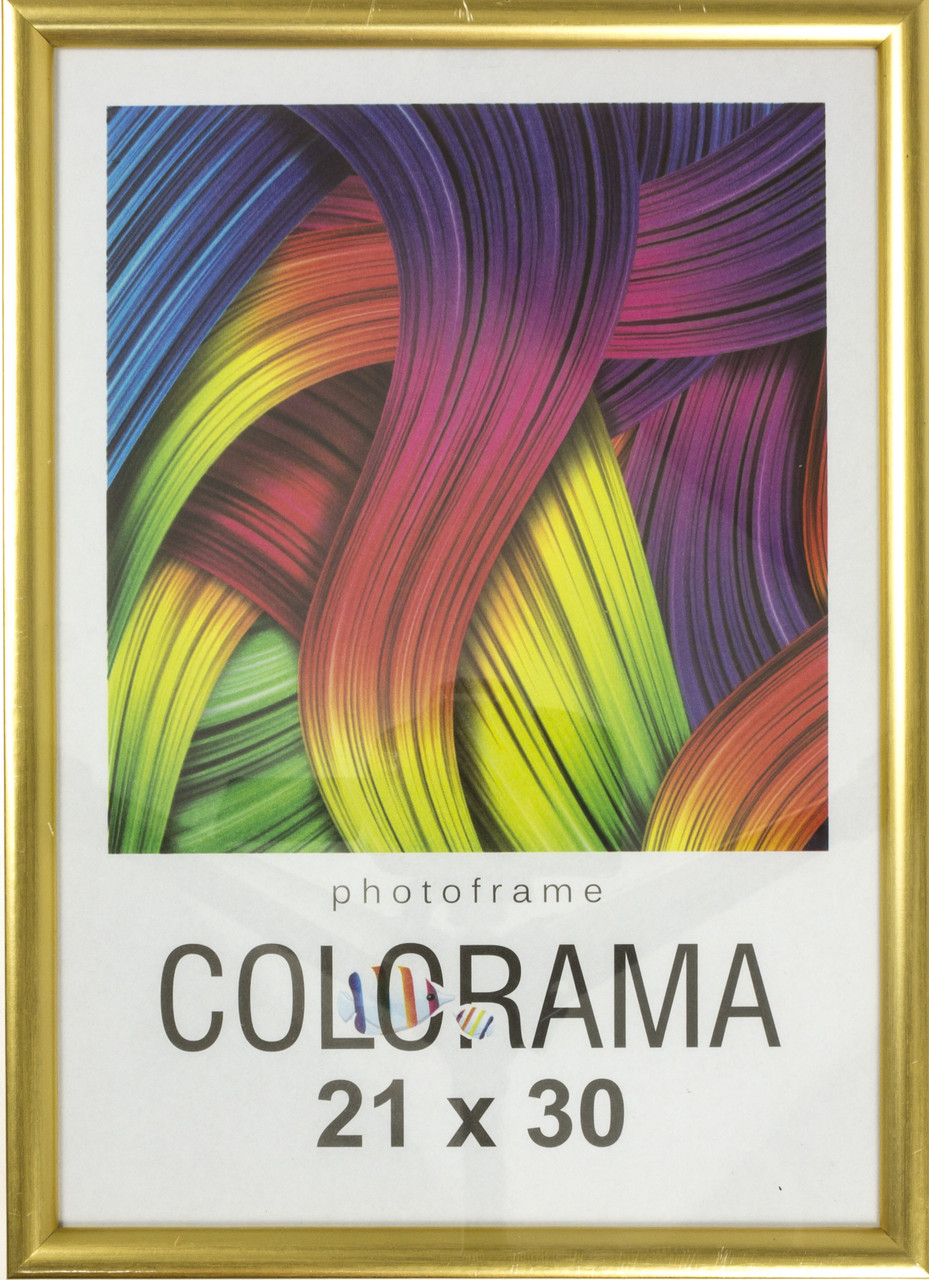 Фоторамка "LA-NEW Colorama" 21х30 45 gold(21)