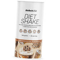 Диетический коктейль с протеином и пищевыми волокнами Diet Shake BioTech (USA) 720г Печенье крем (29084028)