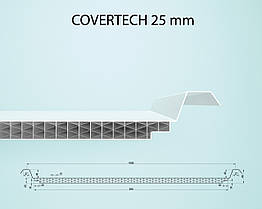 Прозора покрівельна сендвіч-система COVERTECH 25мм