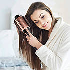 Фен щітка для волосся 2000 Вт, One Step, Золотиста / Фен гребінець-випрямляч, фото 10