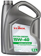 Масло моторное TEMOL EXTRA DIESEL 15W-40, 5Л