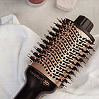 Фен щітка для волосся 2000 Вт, One Step, Золотиста / Фен гребінець-випрямляч, фото 3