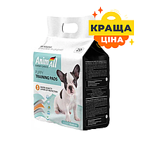 Пелюшки для собак AnimAll 60х60 см. одноразові для цуценят малих порід і літніх собак 20 шт/уп.