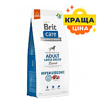 Сухий корм для собак великих порід від 25 кг Brit Care (Брит Кеа) Adult Large Breed Lamb 12 кг з ягням