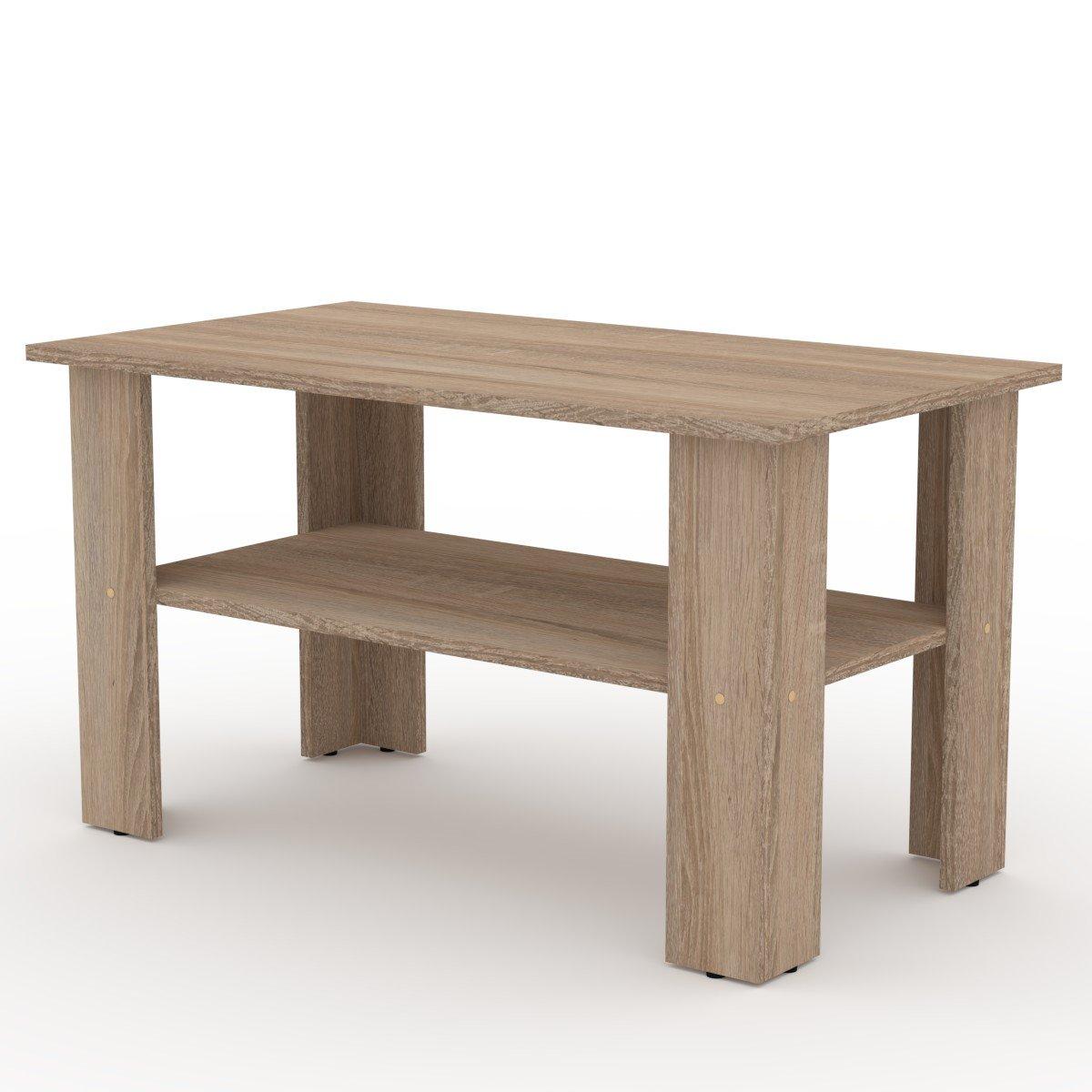 Прямокутний журнальний стіл Мадрид-2 Дуб сонома (90х50х50 см), фото 1