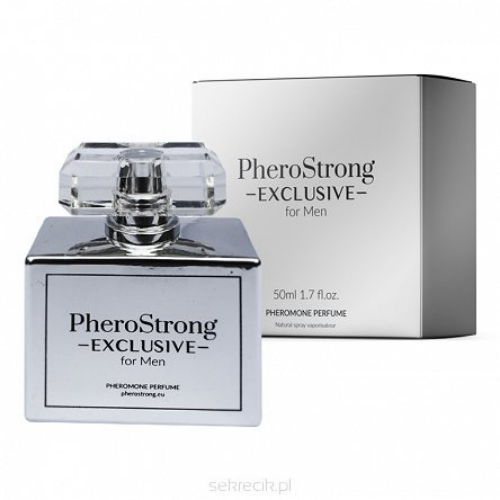 Духи з феромонами чоловічі PheroStrong Exclusive for Men 50 ml 18+, фото 1
