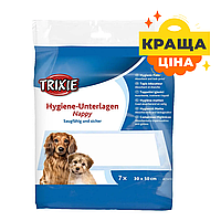 Пеленки для собак Trixie 30x50 см одноразовые Пеленки для животных 7 шт/уп.