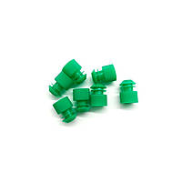 Пробки для пробірок діаметром 16 мм, зелені (500 шт/уп)