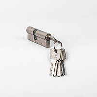 Цилиндр замка Riko Lock cylinder ZZ 45х50 сатин