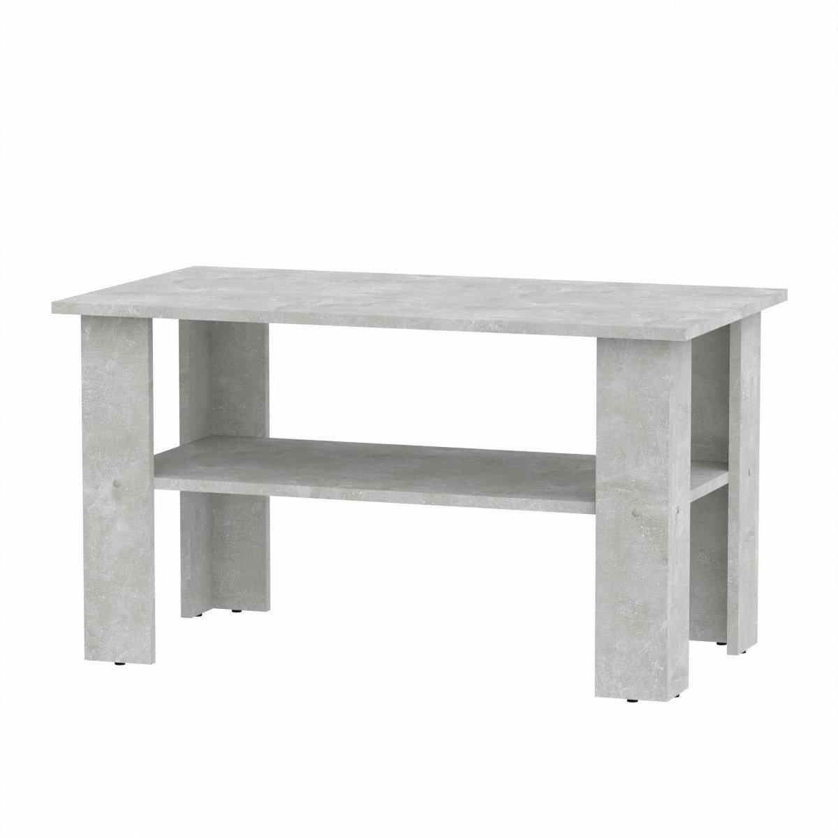 Прямокутний журнальний стіл Мадрид-2 Ательє світлий (90х50х50 см), фото 1