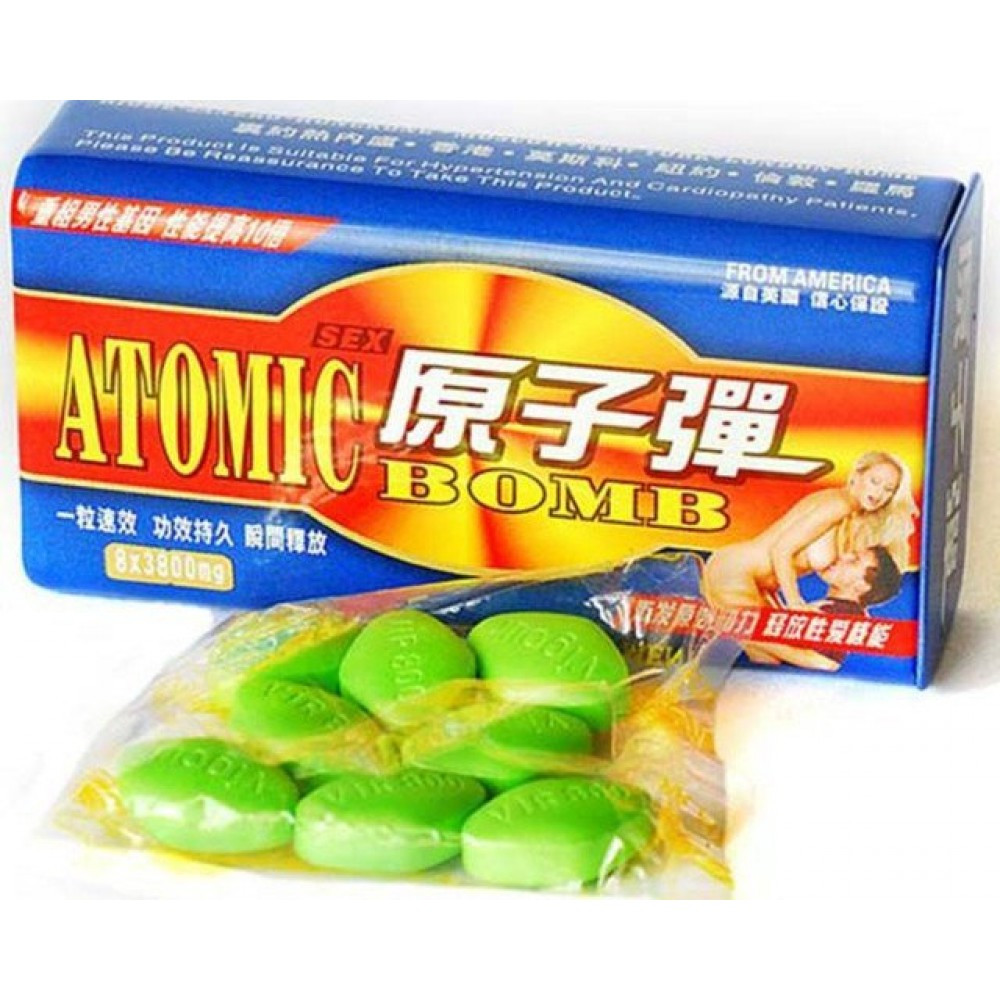 Препарат для підвищення потенції ATOMIC BOMB атомна Бомба 18+, фото 1