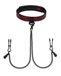 Нашийник із затискачами на соски Sweet Anticipation Fifty Shades of Grey Collar Nipp