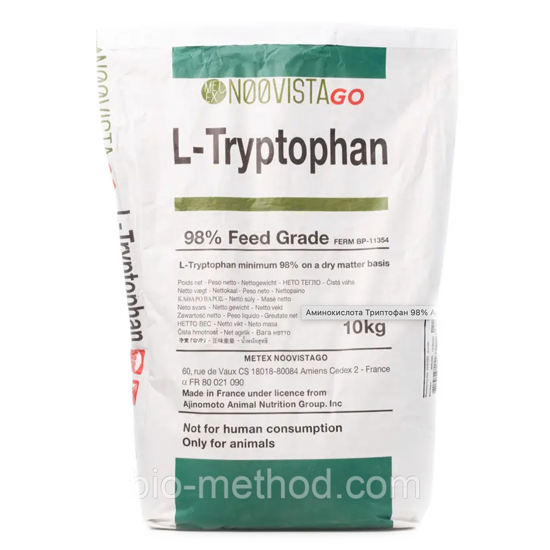 Триптофан-амінокислота L-Tryptophan 98% 10 kg