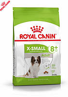 Сухой корм Royal Canin X-Small Adult 8+ - сухой корм для собак миниатюрных пород старше 8 лет, 3 кг (1004030)