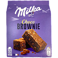 Печиво брауні Мілка Milka choco brownie 150g 13шт/ящ (Код: 00-00015569)